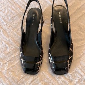 Nine West sling back shoe